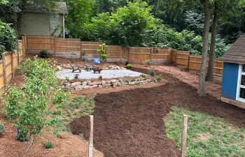 Walt's landscaping and lighting project