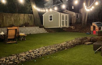 Walt's landscaping and lighting project