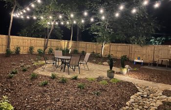 Walt's landscaping and lighting project