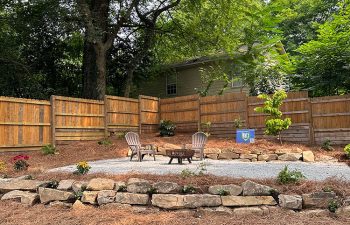 Walt's landscaping and lighting project