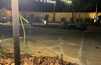 Walt's landscaping and lighting project
