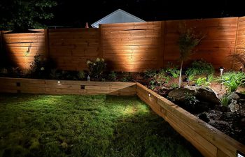 Walt's landscaping and lighting project