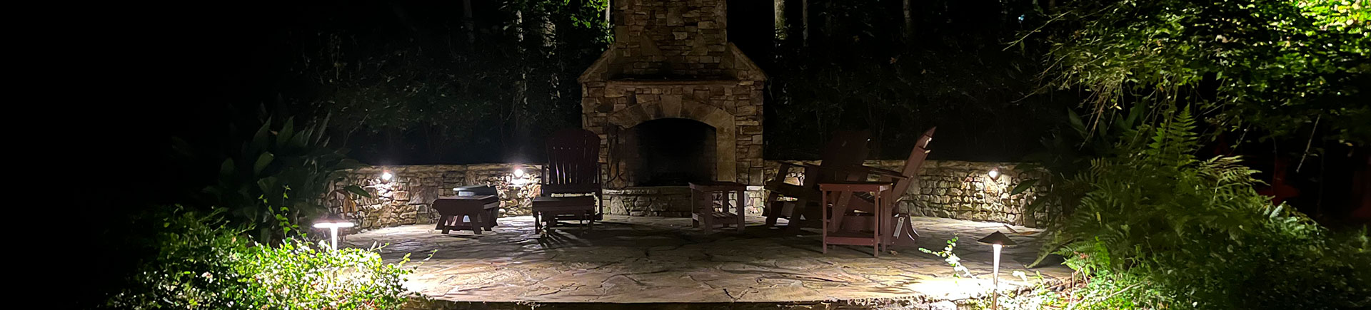 outdoor fireplaces and pits